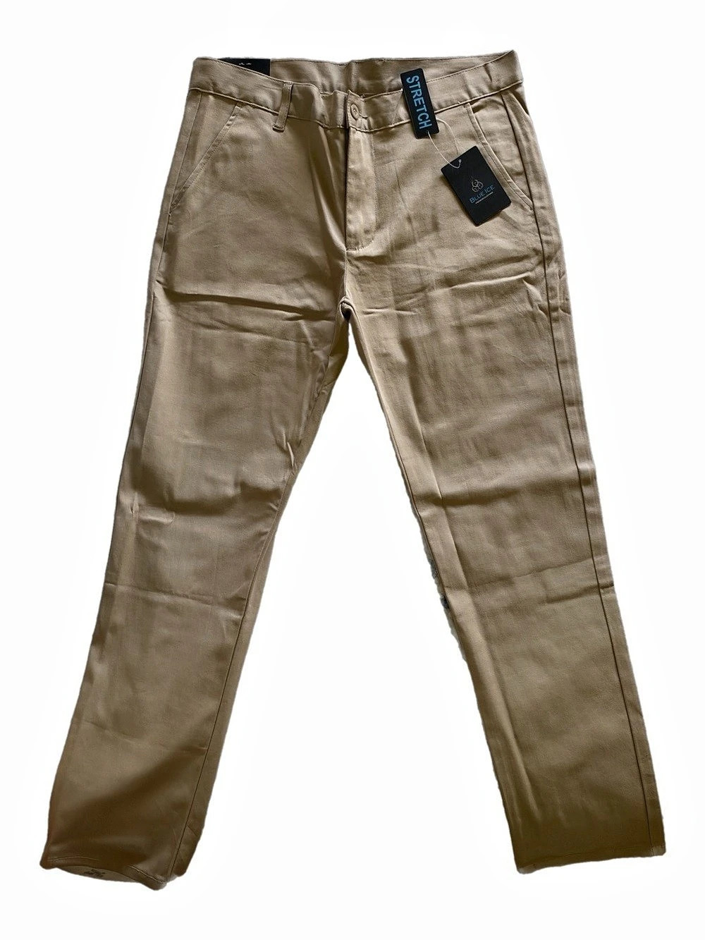 Blue Ice Premium men's dress pants in khaki